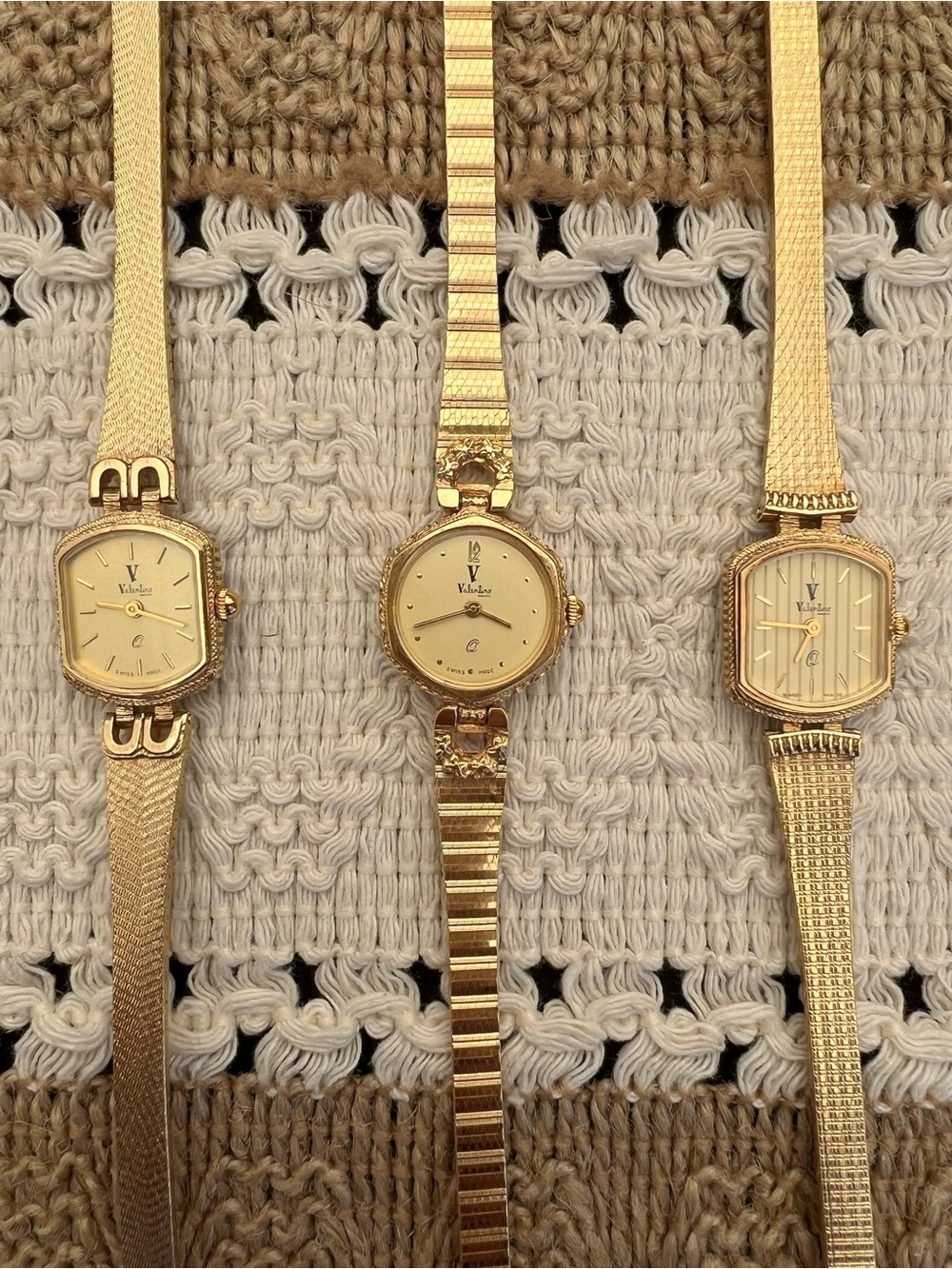 Vintage 80’s Valentino Swiss Made Watch